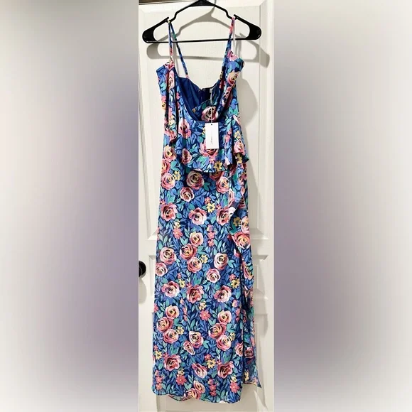 darsy maxi dress blue multi Dahleia Maxi Dress | Blue Paisley | Womens